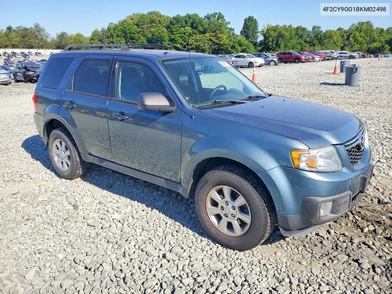 2011 Mazda Tribute S VIN: 4F2CY9GG1BKM02498 Lot: 55898986
