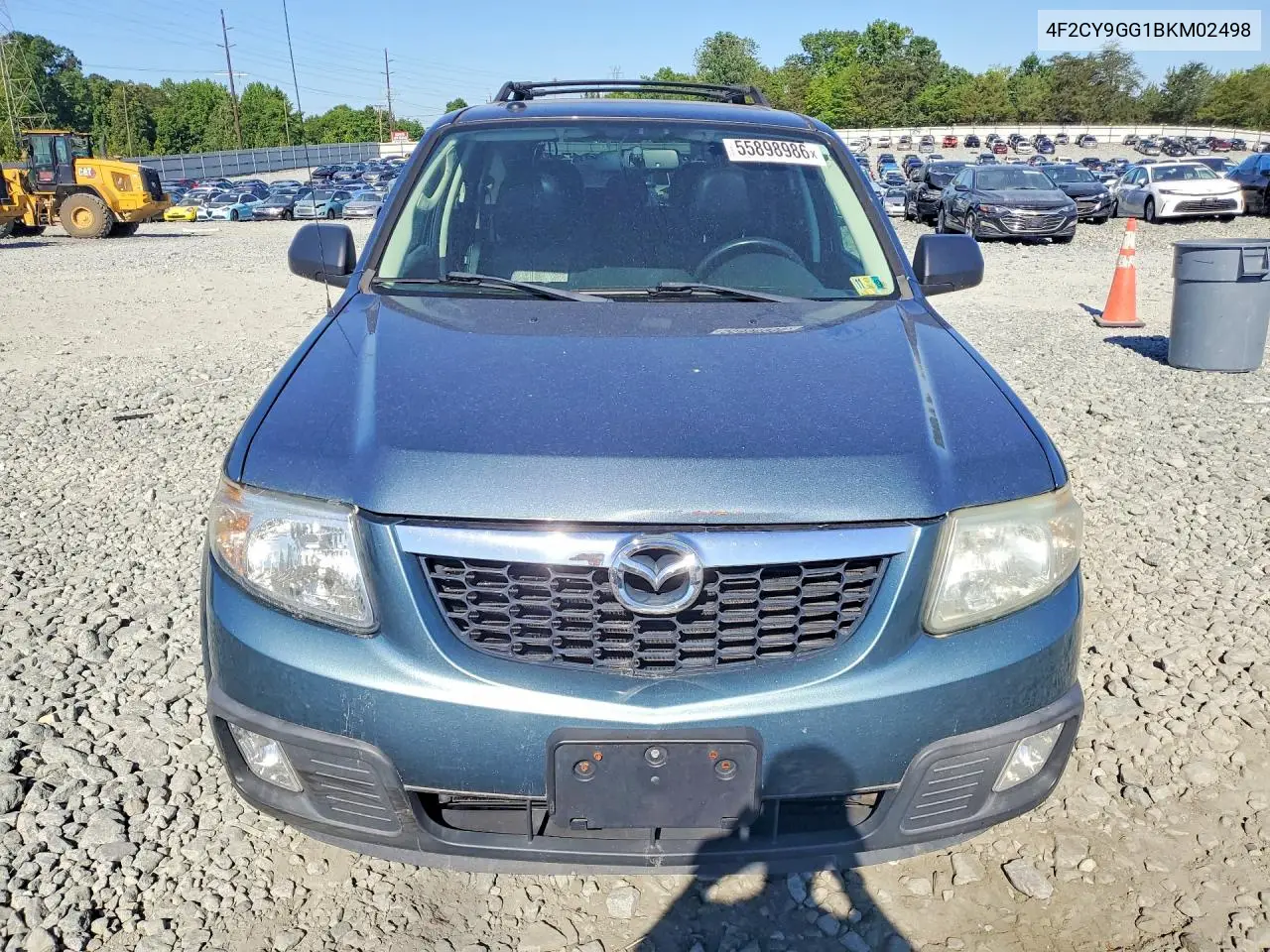 2011 Mazda Tribute S VIN: 4F2CY9GG1BKM02498 Lot: 55898986