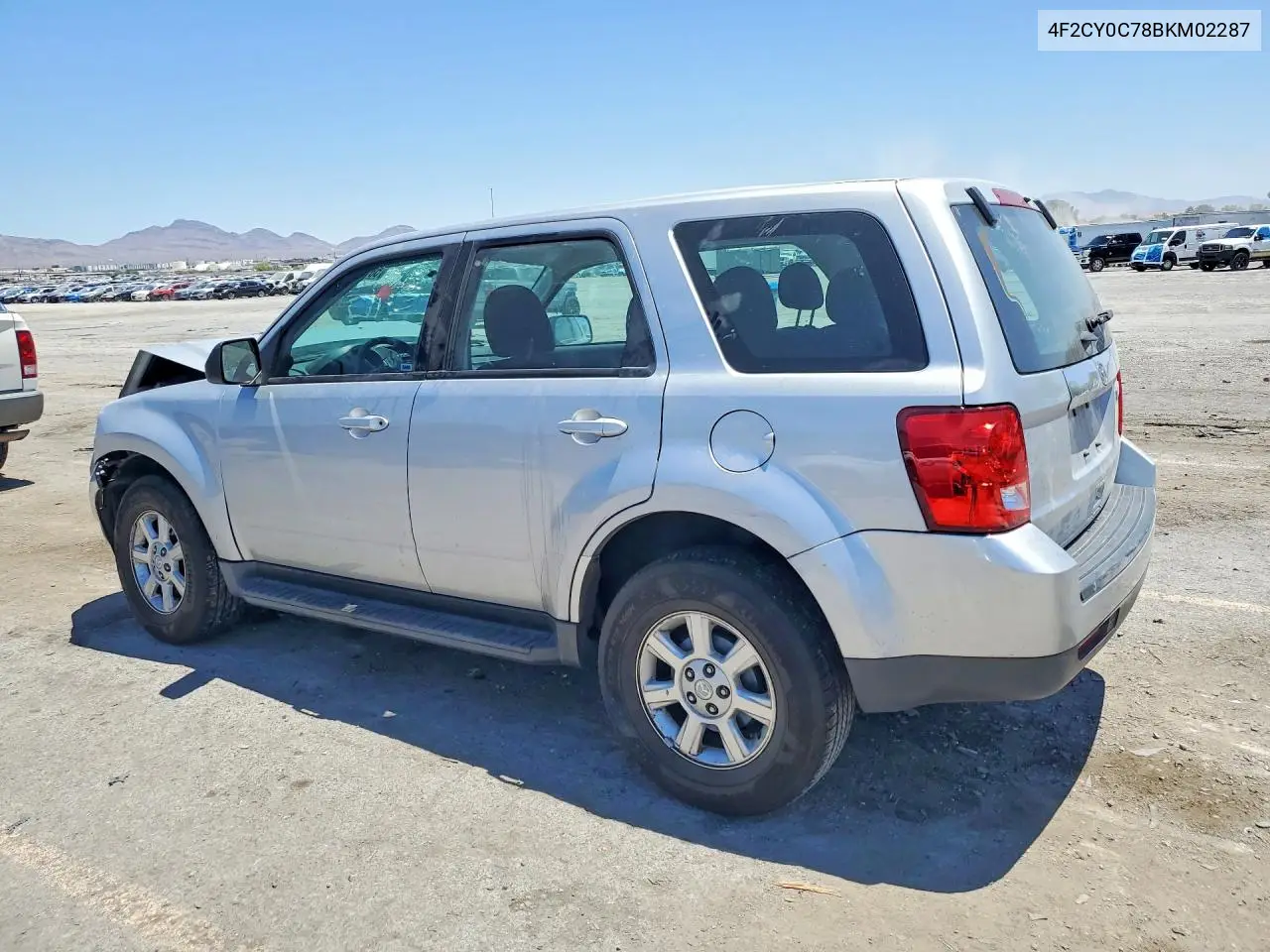 2011 Mazda Tribute I VIN: 4F2CY0C78BKM02287 Lot: 58031186