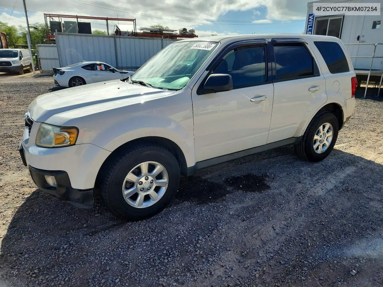 2011 Mazda Tribute I VIN: 4F2CY0C77BKM07254 Lot: 58603886