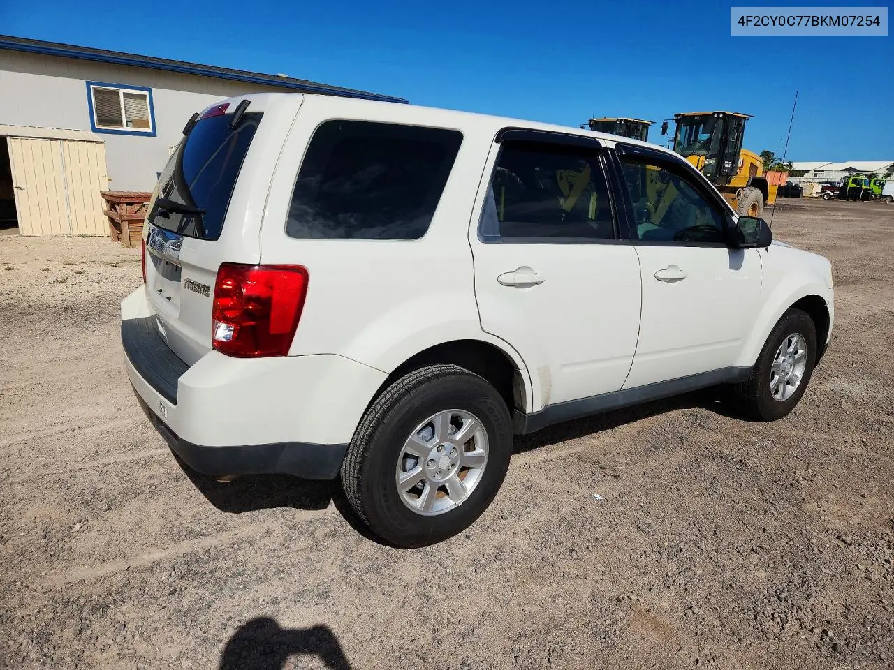 2011 Mazda Tribute I VIN: 4F2CY0C77BKM07254 Lot: 58603886