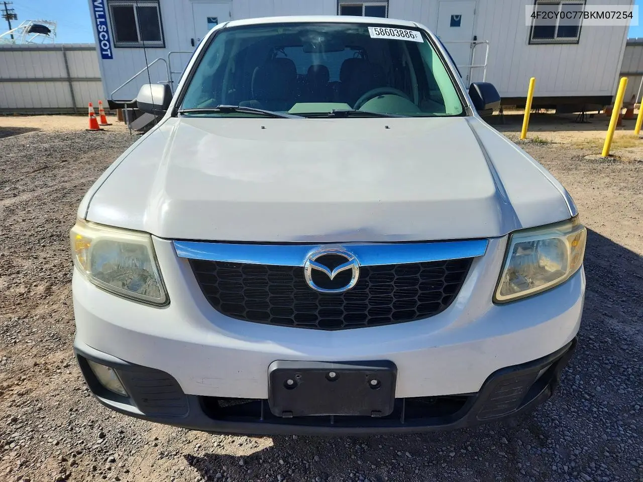 2011 Mazda Tribute I VIN: 4F2CY0C77BKM07254 Lot: 58603886