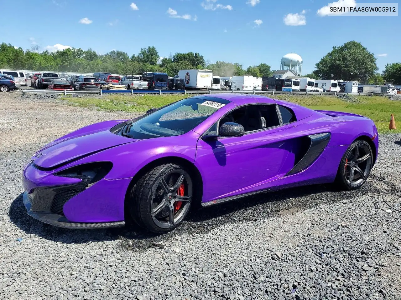 2016 Mclaren Automotive 650S Spider