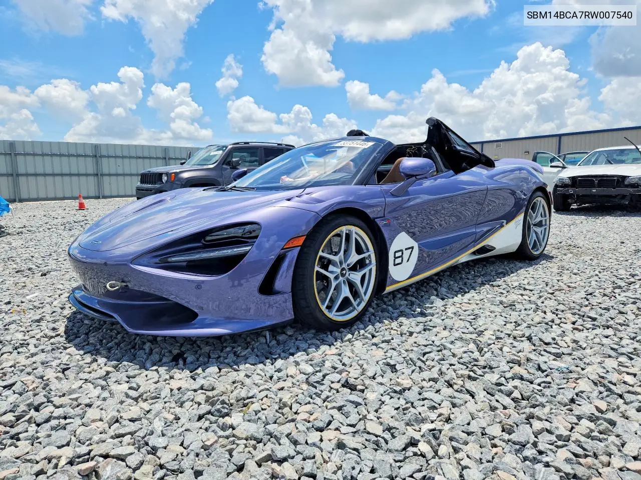 2024 Mclaren Automotive 750S VIN: SBM14BCA7RW007540 Lot: 53751446