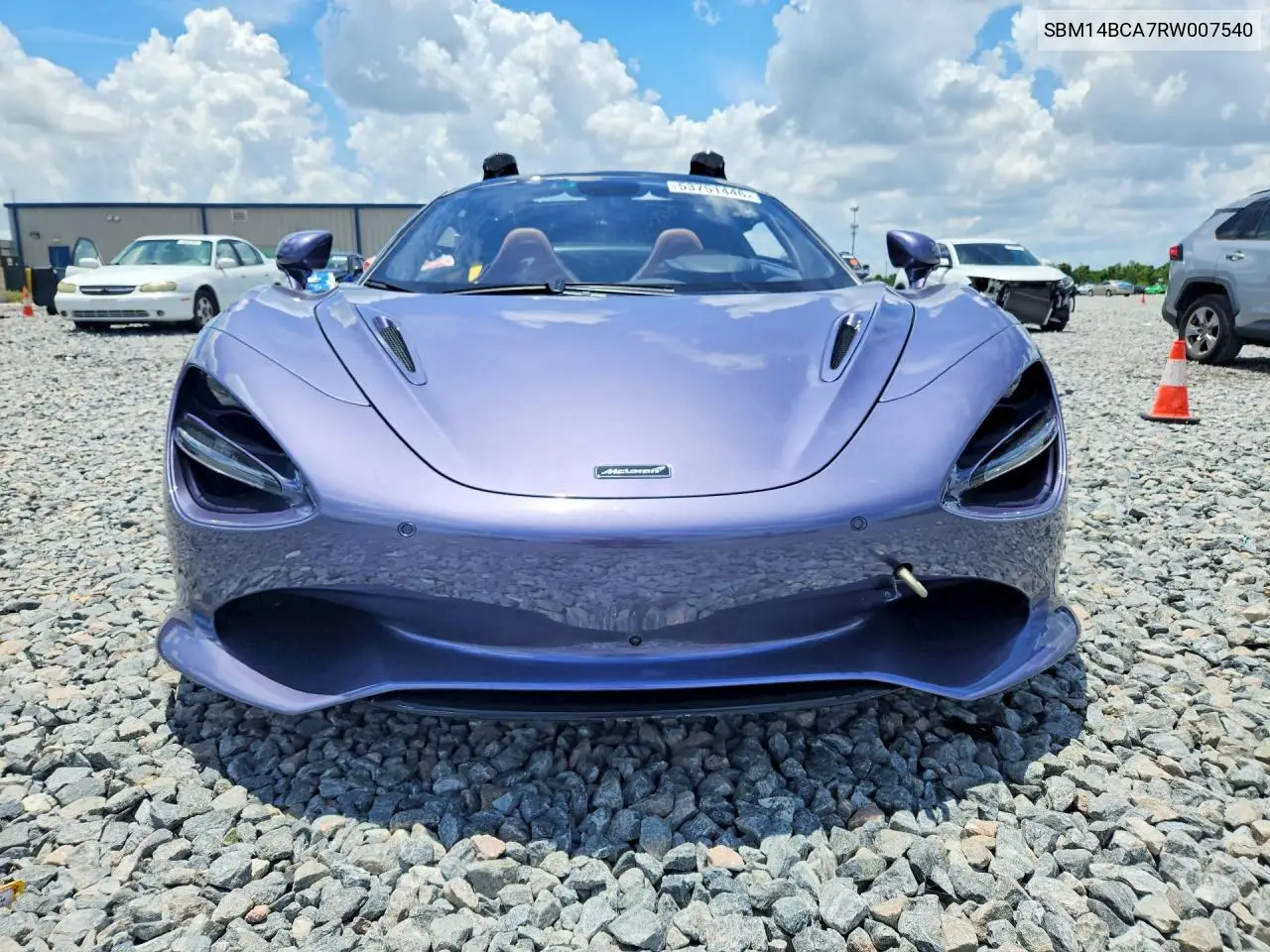 2024 Mclaren Automotive 750S VIN: SBM14BCA7RW007540 Lot: 53751446