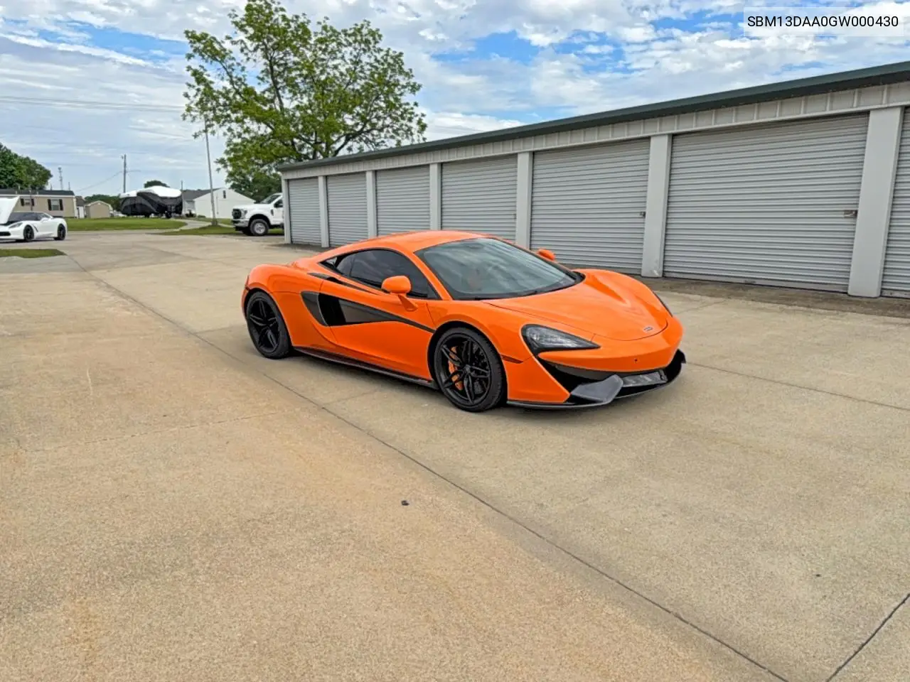 2016 Mclaren Automotive 570S VIN: SBM13DAA0GW000430 Lot: 54722586