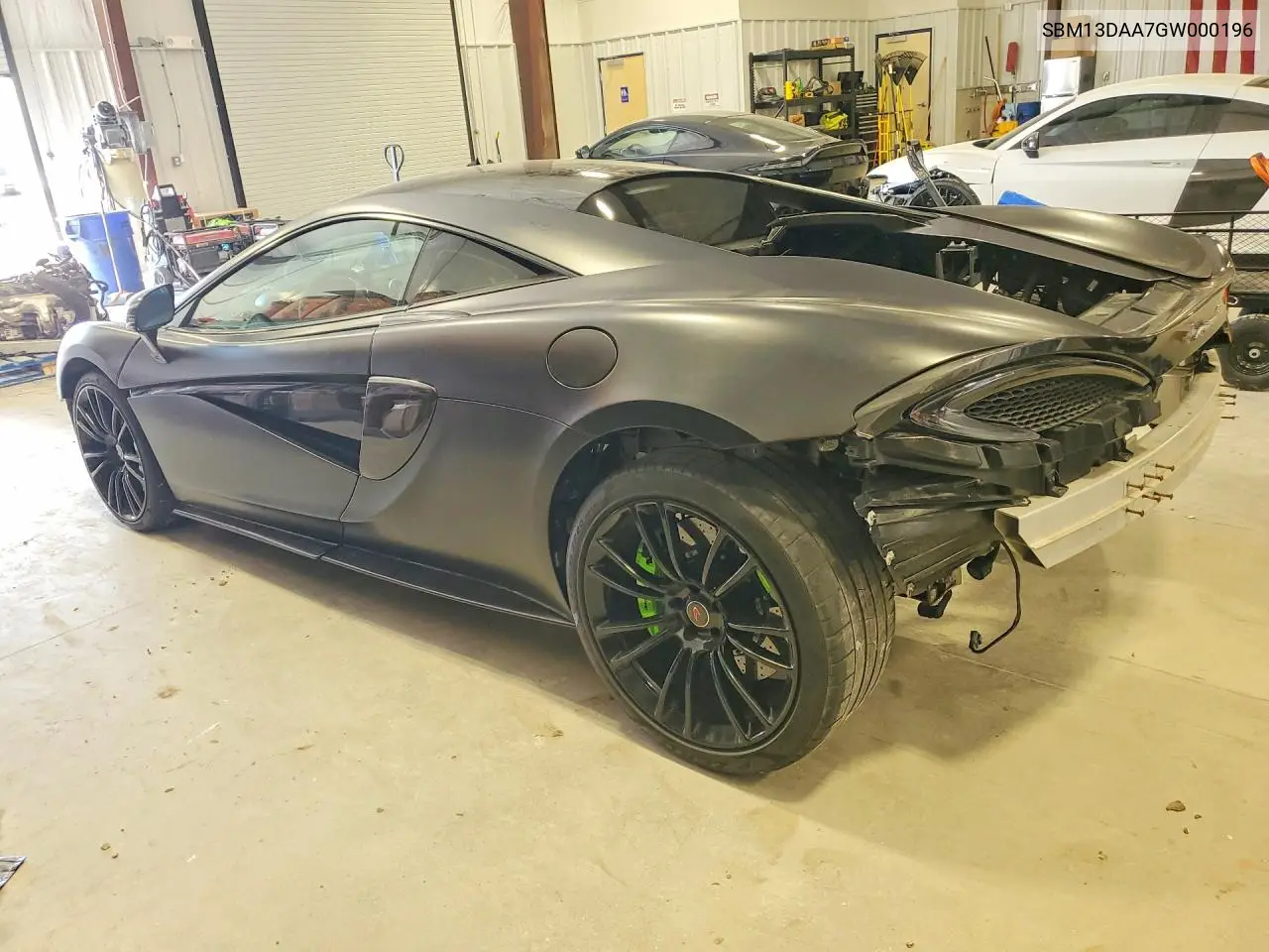 2016 Mclaren Automotive 570S VIN: SBM13DAA7GW000196 Lot: 60214946