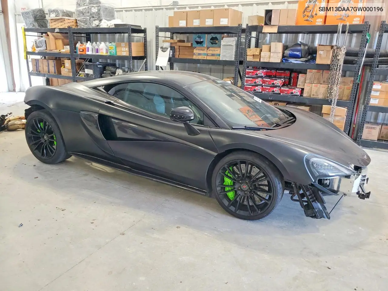 2016 Mclaren Automotive 570S VIN: SBM13DAA7GW000196 Lot: 60214946