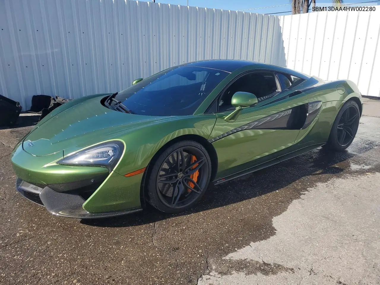 2017 Mclaren Automotive 570S VIN: SBM13DAA4HW002280 Lot: 79058035