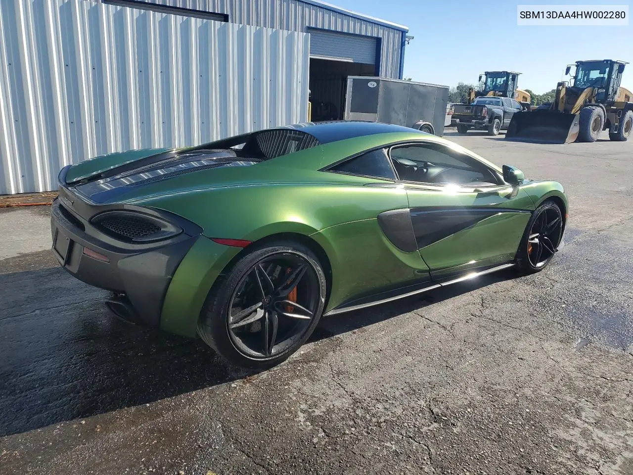 2017 Mclaren Automotive 570S VIN: SBM13DAA4HW002280 Lot: 79058035