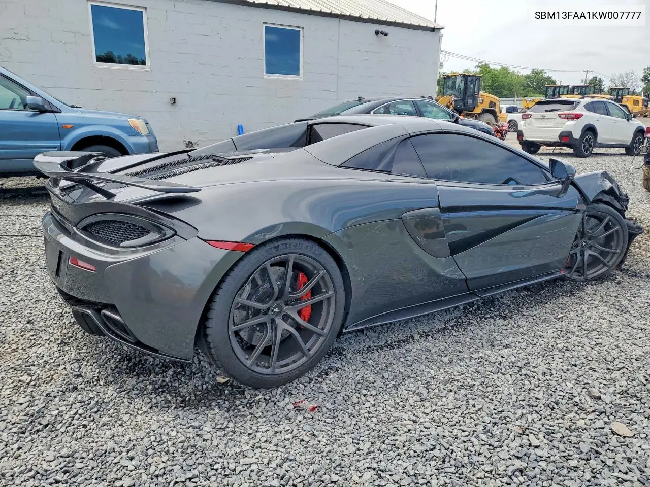 2019 Mclaren Automotive 570S VIN: SBM13FAA1KW007777 Lot: 57419816