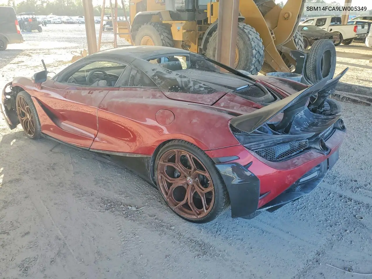 2020 Mclaren Automotive 720S VIN: SBM14FCA9LW005349 Lot: 58217676