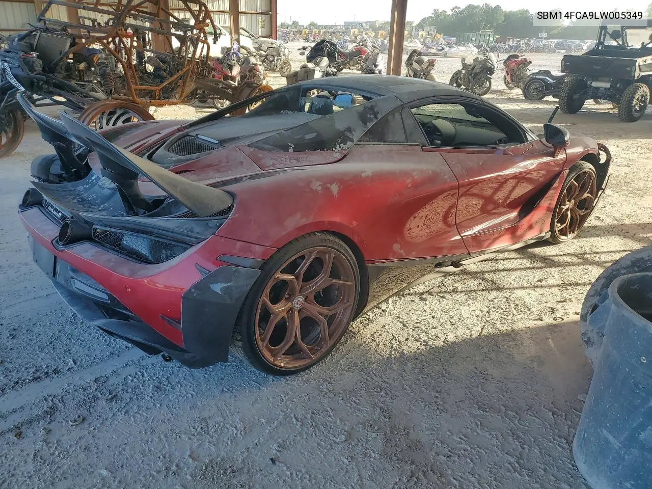 2020 Mclaren Automotive 720S VIN: SBM14FCA9LW005349 Lot: 58217676