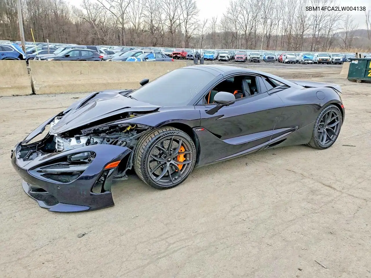 2020 Mclaren Automotive 720S VIN: SBM14FCA2LW004138 Lot: 58900716