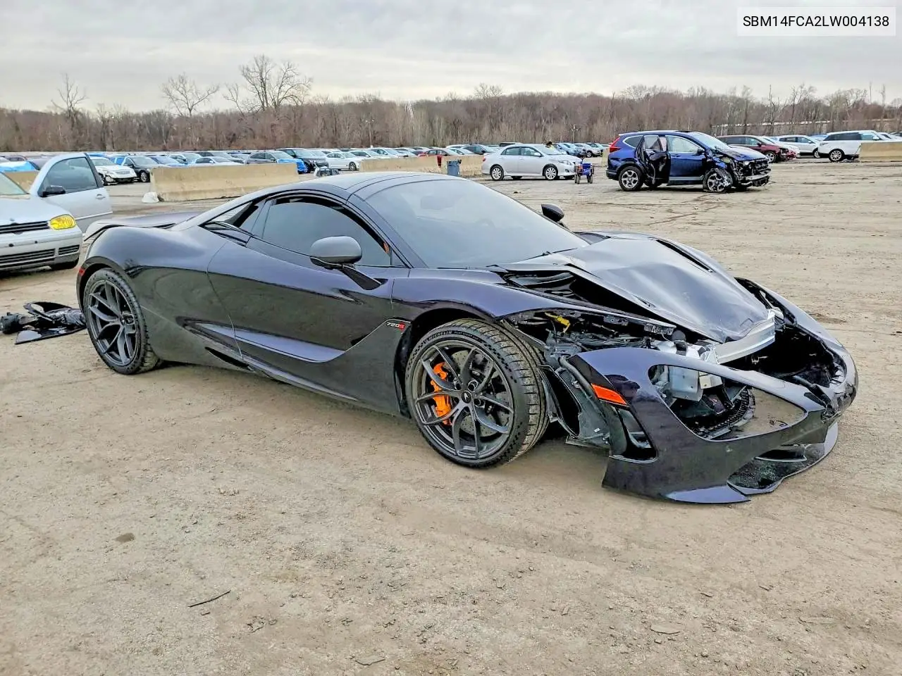 2020 Mclaren Automotive 720S VIN: SBM14FCA2LW004138 Lot: 58900716
