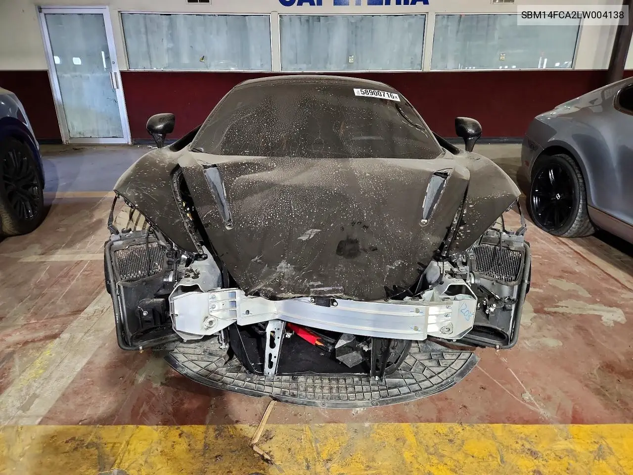 2020 Mclaren Automotive 720S VIN: SBM14FCA2LW004138 Lot: 58900716