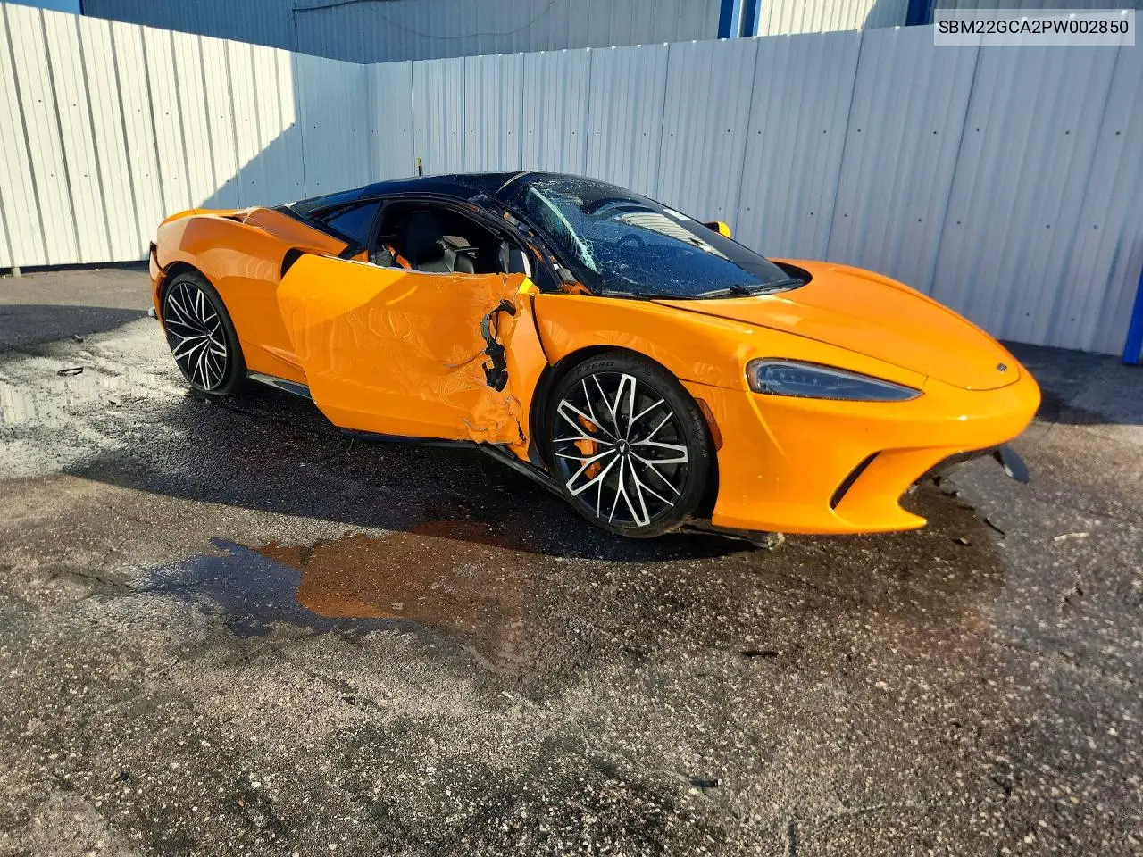2023 Mclaren Automotive Gt VIN: SBM22GCA2PW002850 Lot: 57306906