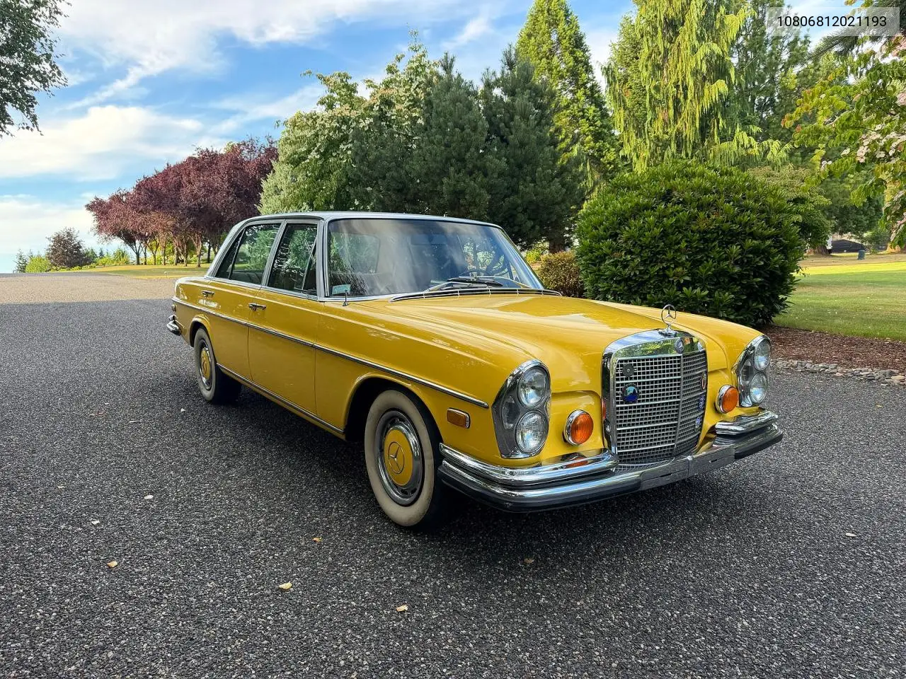 10806812021193 1973 Mercedes-Benz 280Sel 4.5