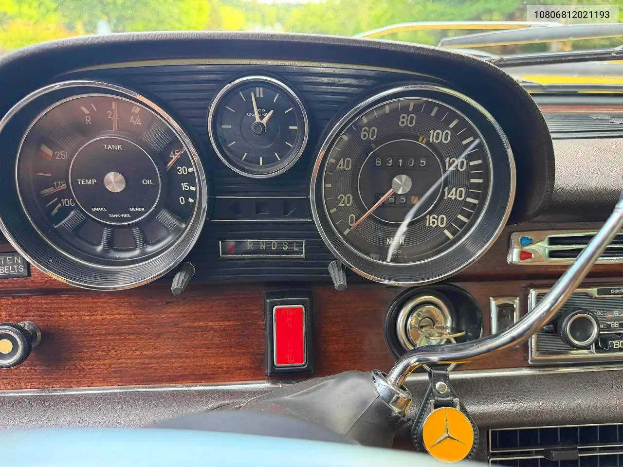 10806812021193 1973 Mercedes-Benz 280Sel 4.5