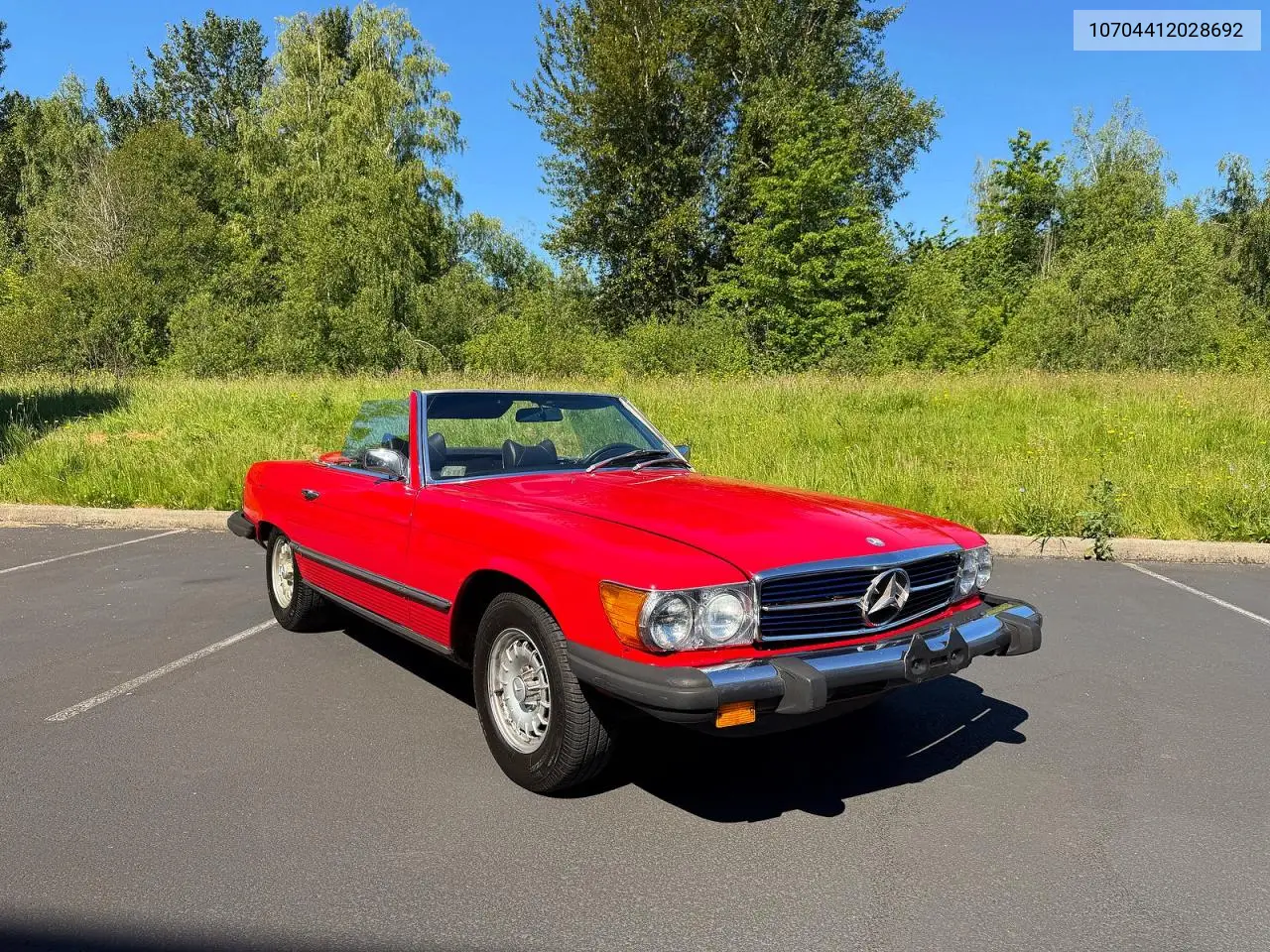 1976 Mercedes-Benz 450 Sl VIN: 10704412028692 Lot: 56108416