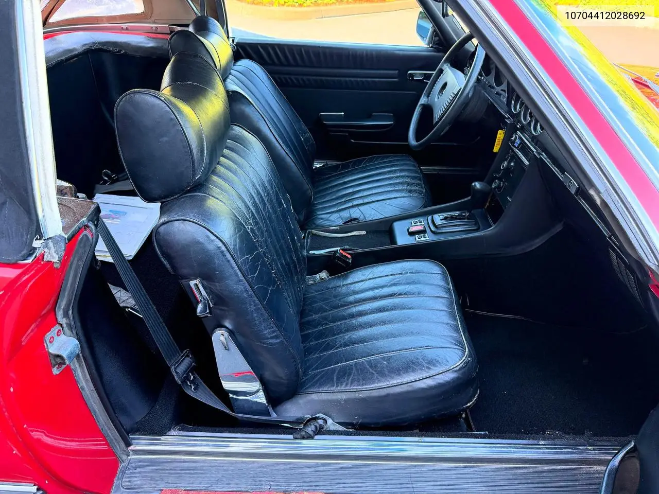 1976 Mercedes-Benz 450 Sl VIN: 10704412028692 Lot: 56108416
