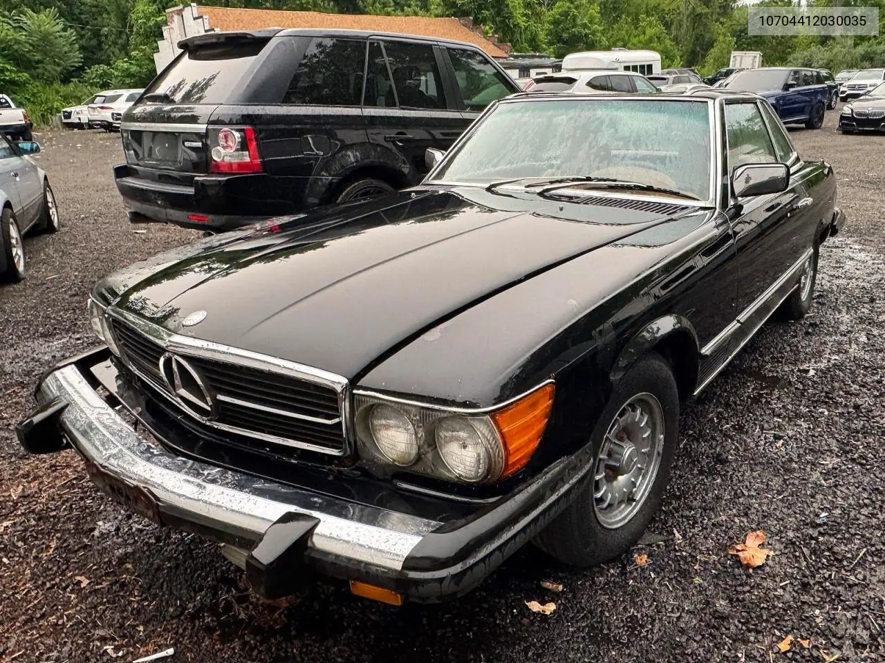1976 Mercedes-Benz Convert VIN: 10704412030035 Lot: 61890736