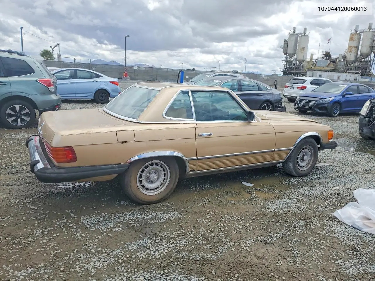 1980 Mercedes Benz Sl-Class VIN: 107044120060013 Lot: 51142066