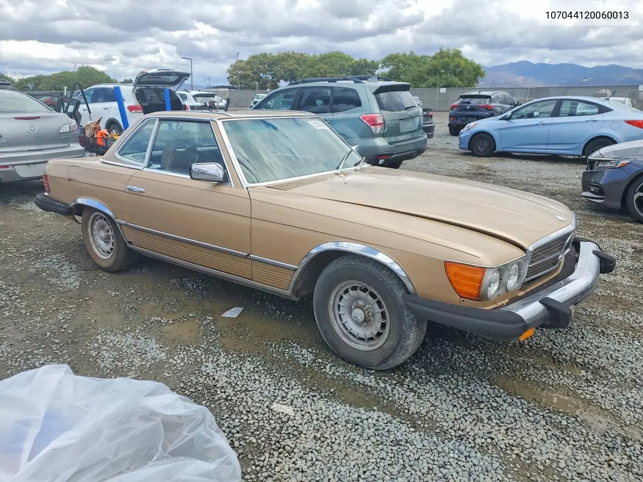 1980 Mercedes Benz Sl-Class VIN: 107044120060013 Lot: 51142066