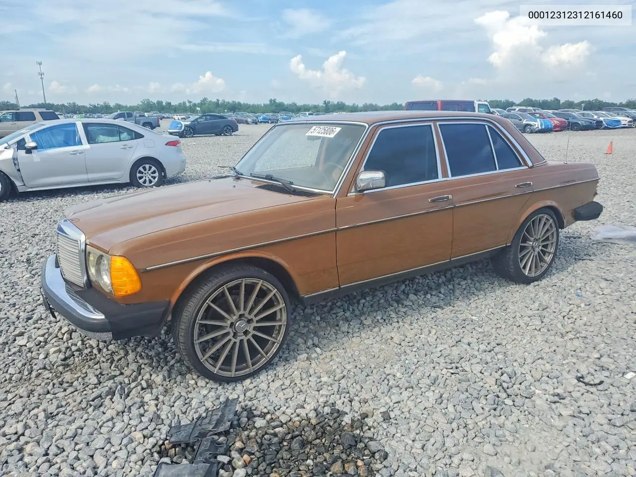 1980 Mercedes-Benz 240 D VIN: 00012312312161460 Lot: 57125806