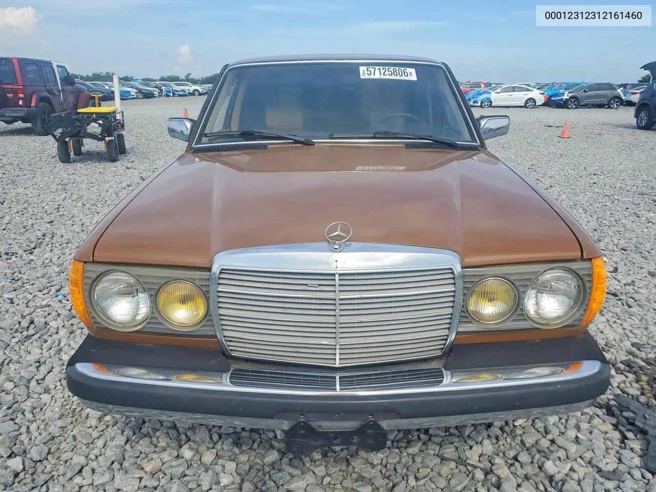 1980 Mercedes-Benz 240 D VIN: 00012312312161460 Lot: 57125806