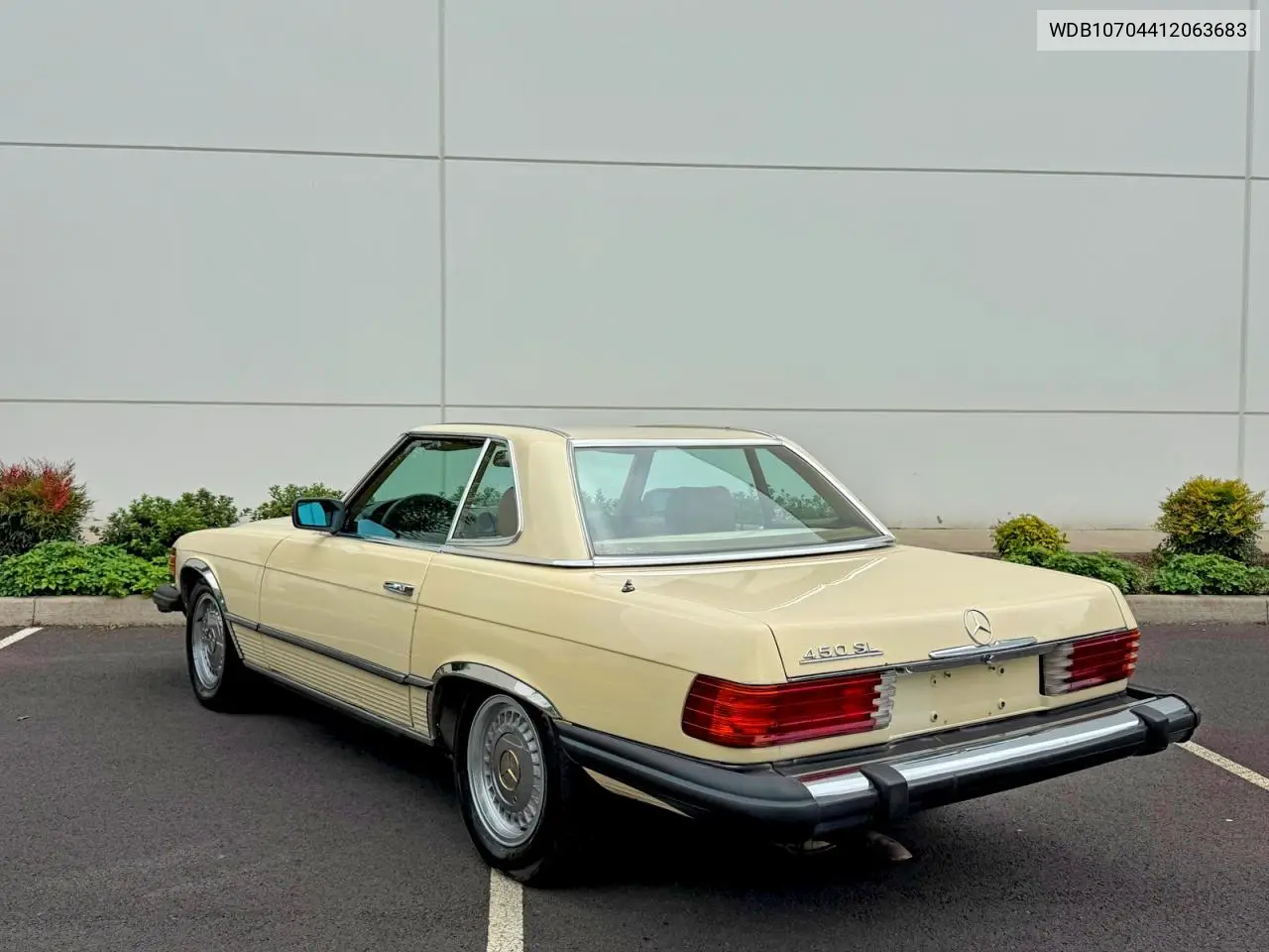 1980 Mercedes-Benz 450 Sl VIN: WDB10704412063683 Lot: 61999396