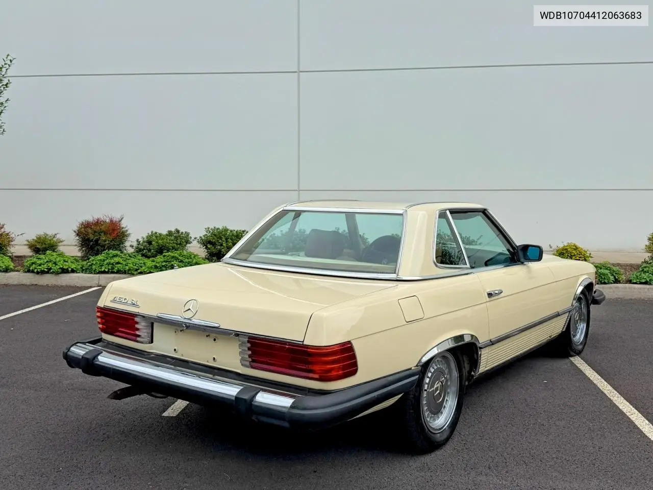 1980 Mercedes-Benz 450 Sl VIN: WDB10704412063683 Lot: 61999396