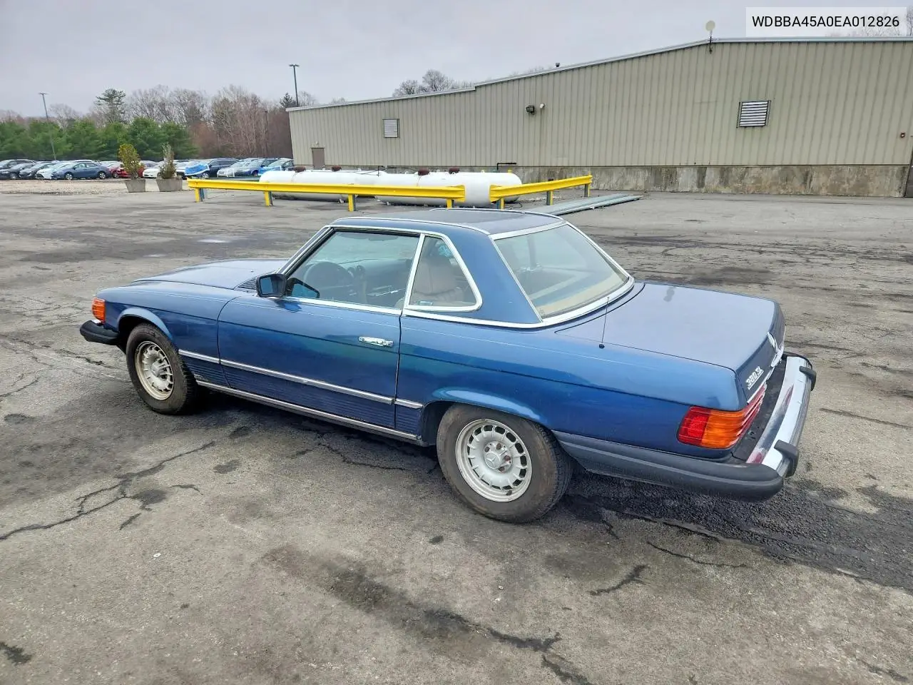 1984 Mercedes-Benz 380 Sl VIN: WDBBA45A0EA012826 Lot: 49454266