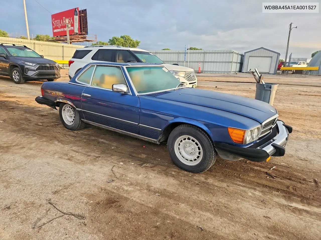 1984 Mercedes-Benz 380 Sl VIN: WDBBA45A1EA001527 Lot: 53137756