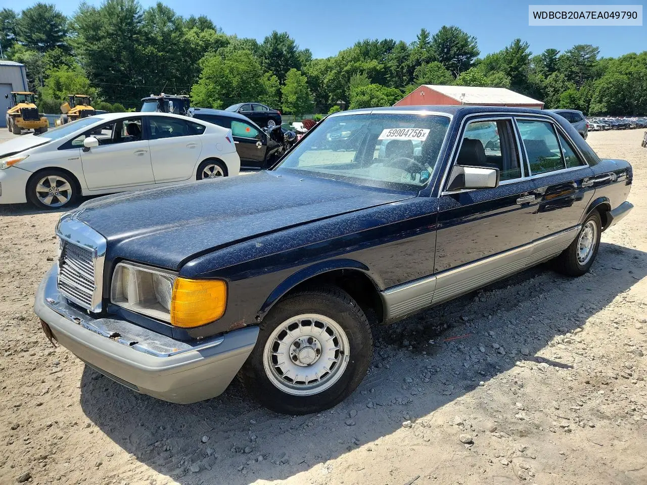 1984 Mercedes-Benz 300 Sd VIN: WDBCB20A7EA049790 Lot: 59904756