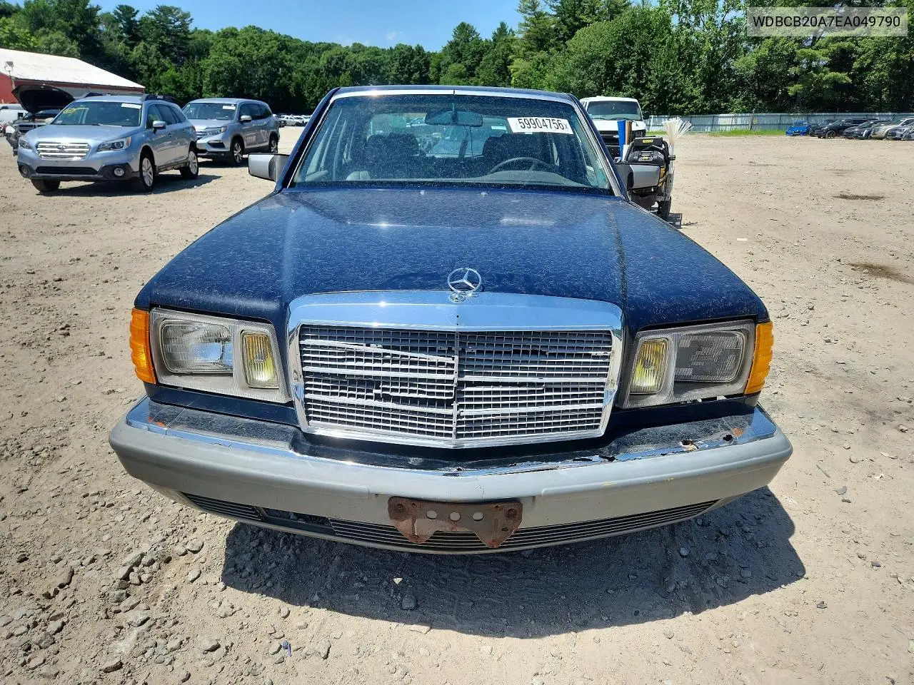 1984 Mercedes-Benz 300 Sd VIN: WDBCB20A7EA049790 Lot: 59904756