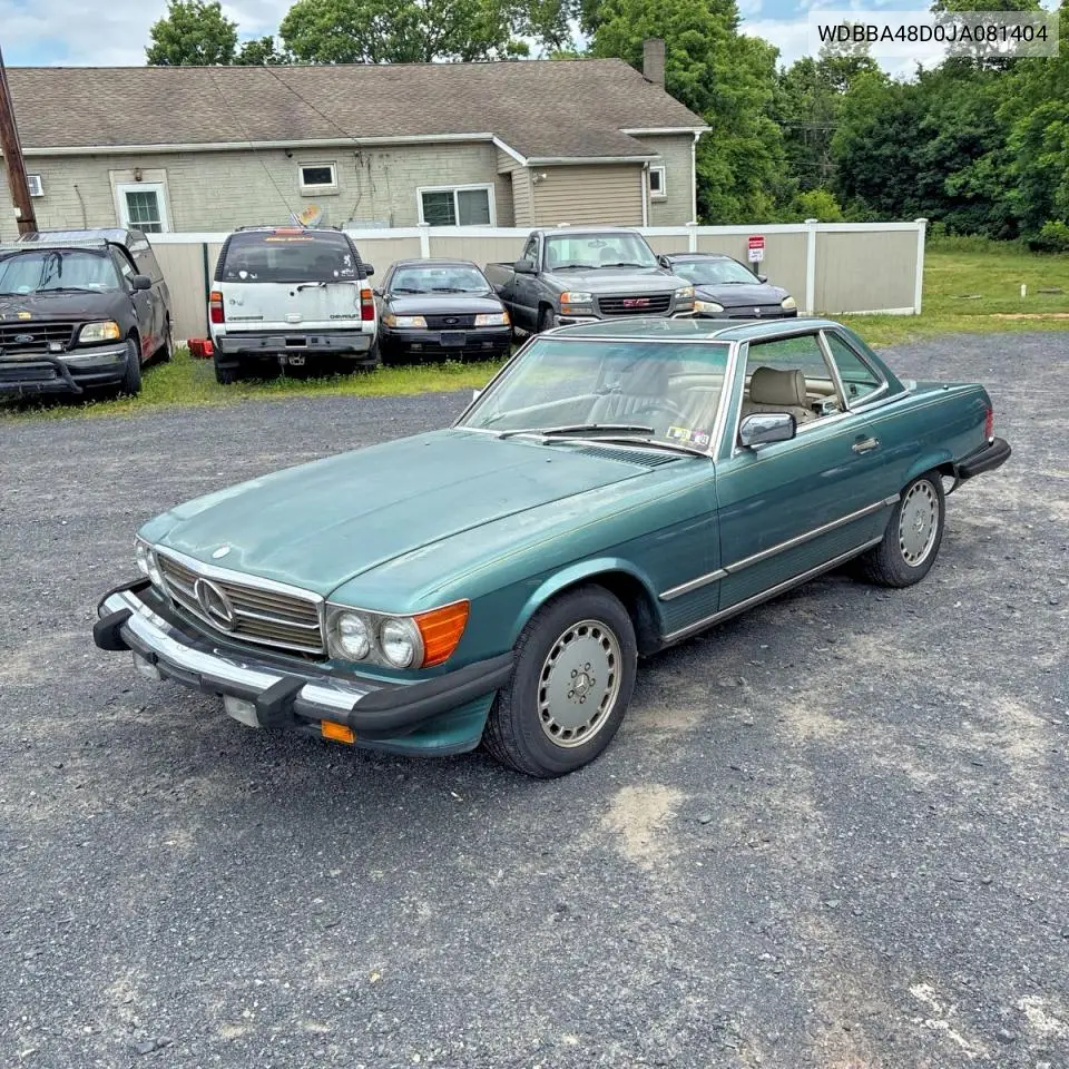 1988 Mercedes-Benz 560 Sl
