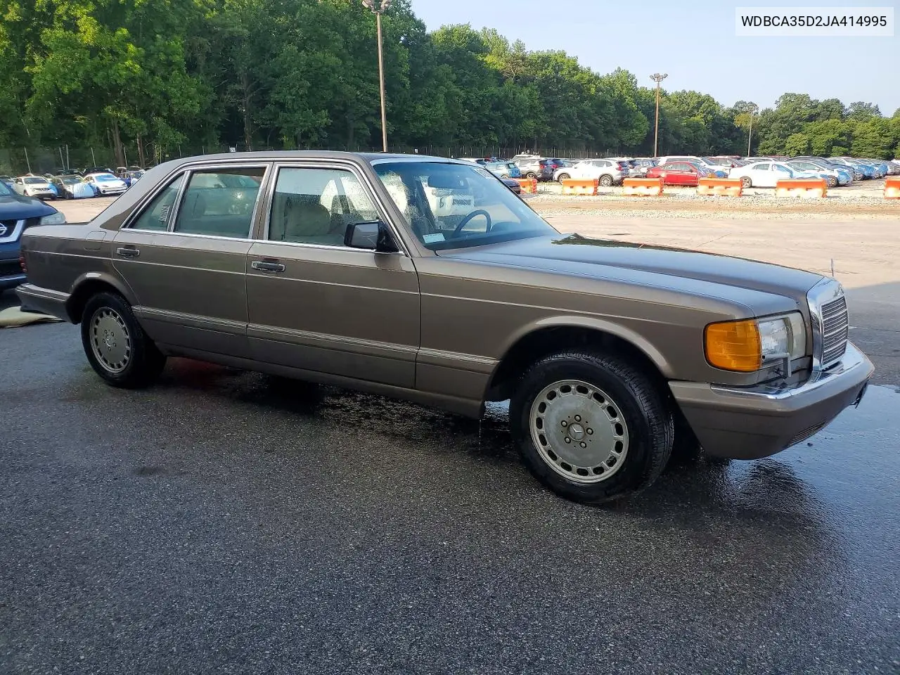 1988 Mercedes-Benz 420 Sel VIN: WDBCA35D2JA414995 Lot: 61978966