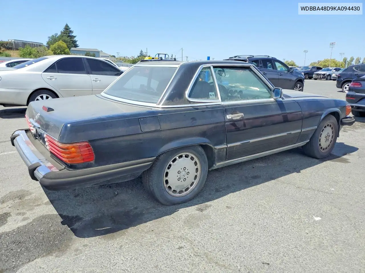 1989 Mercedes-Benz 560 Sl VIN: WDBBA48D9KA094430 Lot: 59287516