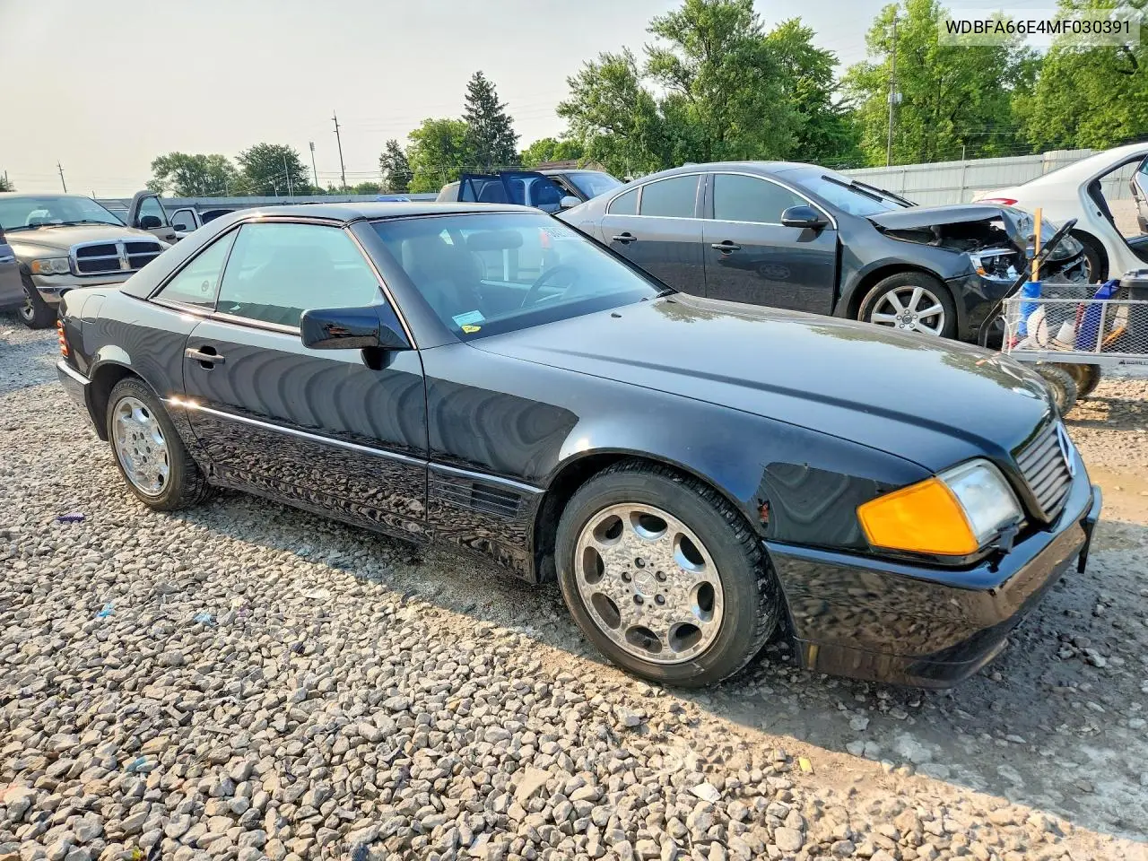 1991 Mercedes-Benz 500 Sl VIN: WDBFA66E4MF030391 Lot: 58427336