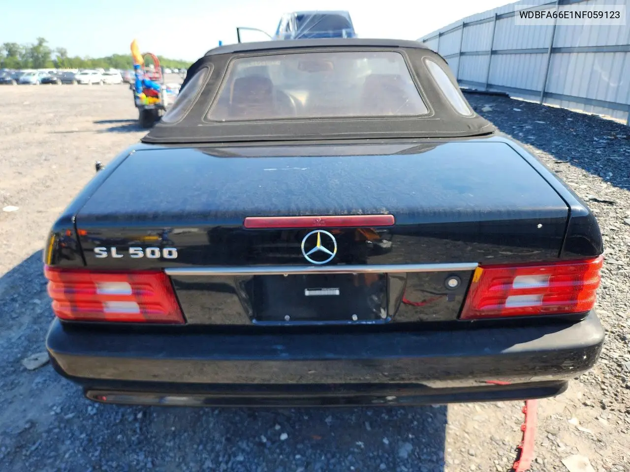 1992 Mercedes-Benz 500 Sl VIN: WDBFA66E1NF059123 Lot: 60890796
