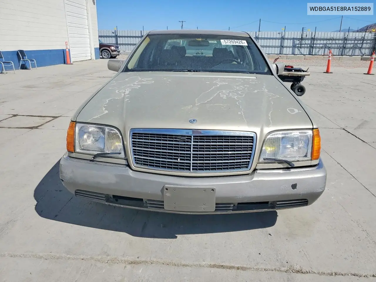 1994 Mercedes-Benz S 500 VIN: WDBGA51E8RA152889 Lot: 57269426