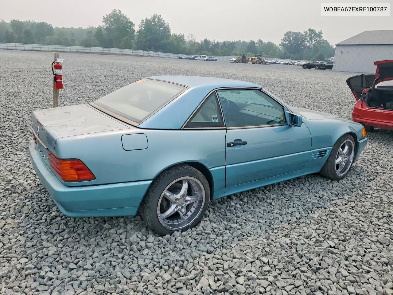 1994 Mercedes-Benz Sl 500 VIN: WDBFA67EXRF100787 Lot: 61597086