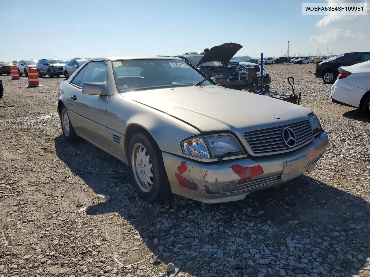 1995 Mercedes-Benz Sl 320 VIN: WDBFA63E4SF109951 Lot: 53180426