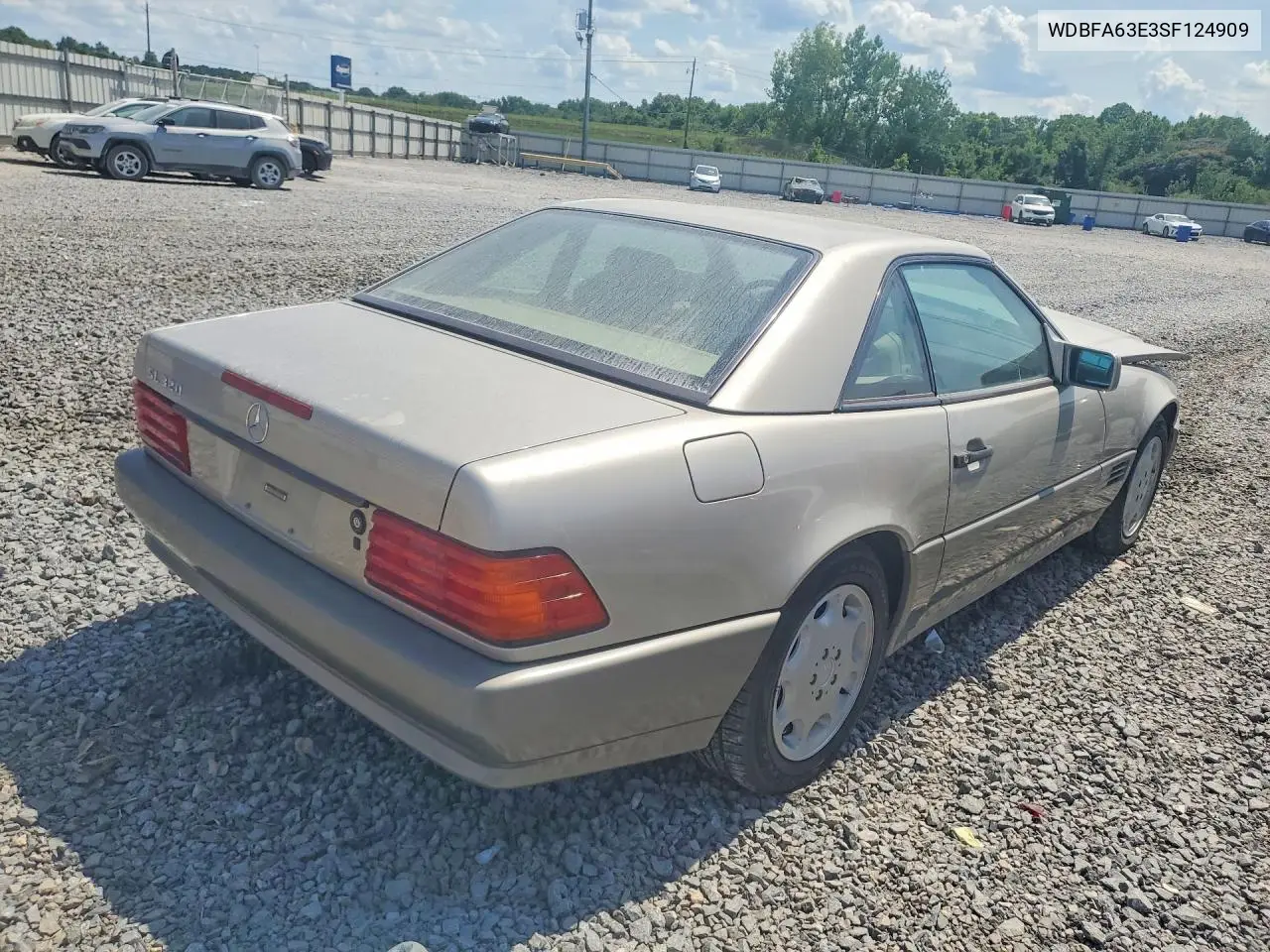 1995 Mercedes-Benz Sl 320 VIN: WDBFA63E3SF124909 Lot: 57125766