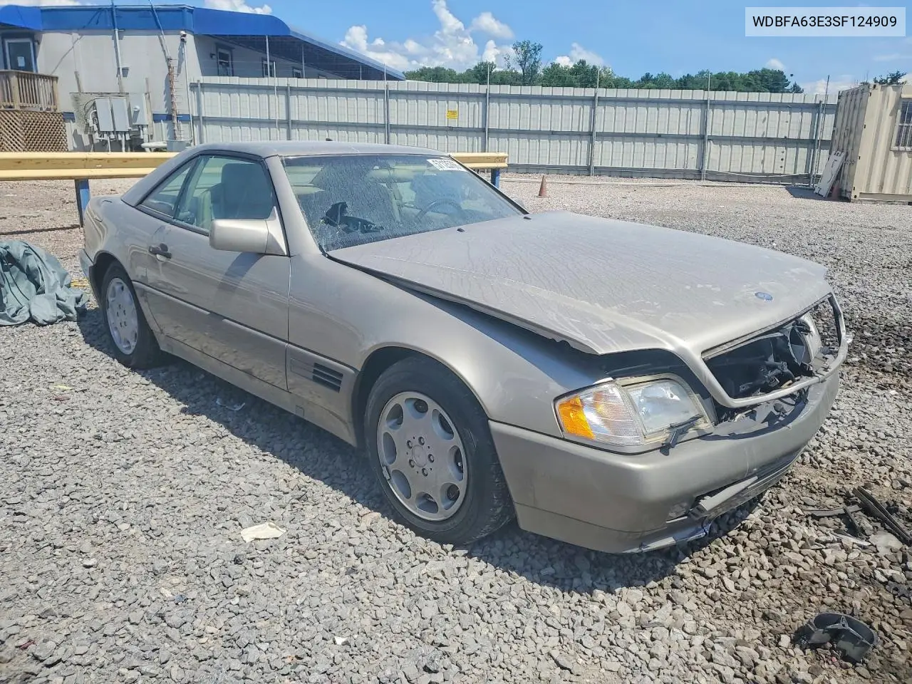1995 Mercedes-Benz Sl 320 VIN: WDBFA63E3SF124909 Lot: 57125766