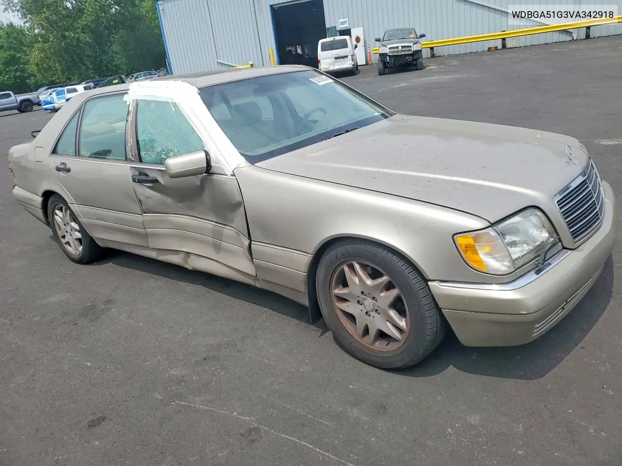 1997 Mercedes-Benz S 500 VIN: WDBGA51G3VA342918 Lot: 58780836