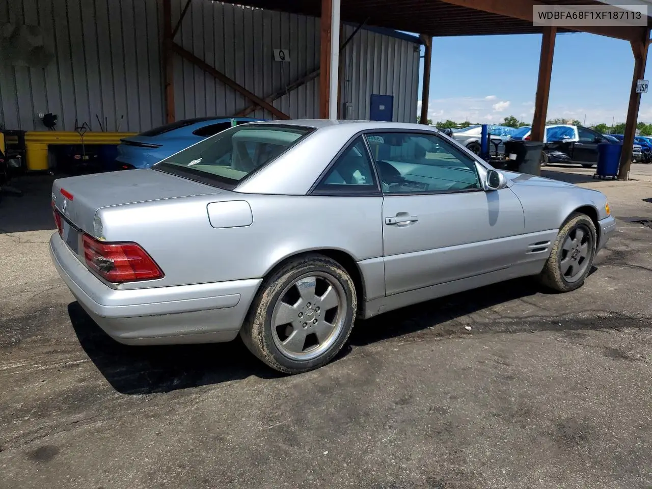 1999 Mercedes-Benz Sl 500 VIN: WDBFA68F1XF187113 Lot: 54469276