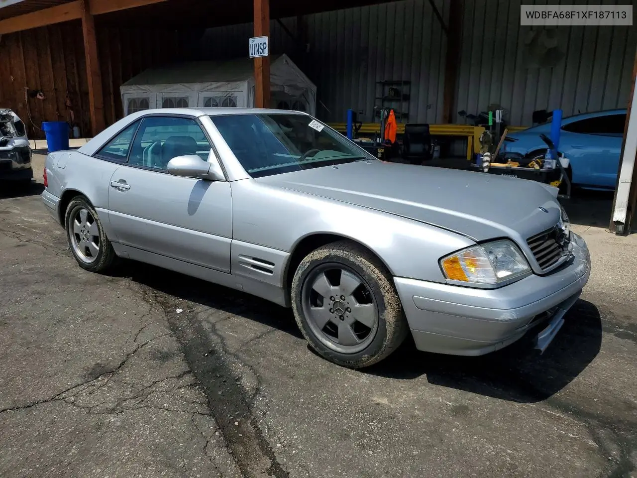 1999 Mercedes-Benz Sl 500 VIN: WDBFA68F1XF187113 Lot: 54469276