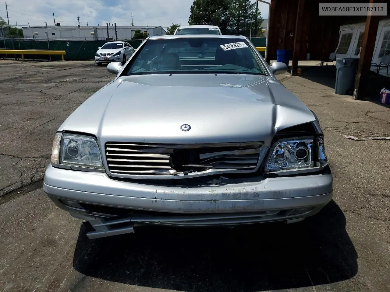 1999 Mercedes-Benz Sl 500 VIN: WDBFA68F1XF187113 Lot: 54469276